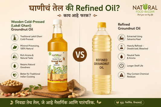 Wooden Cold-Pressed Oil vs Refined Oil: What Really Goes Into Your Cooking Oil?