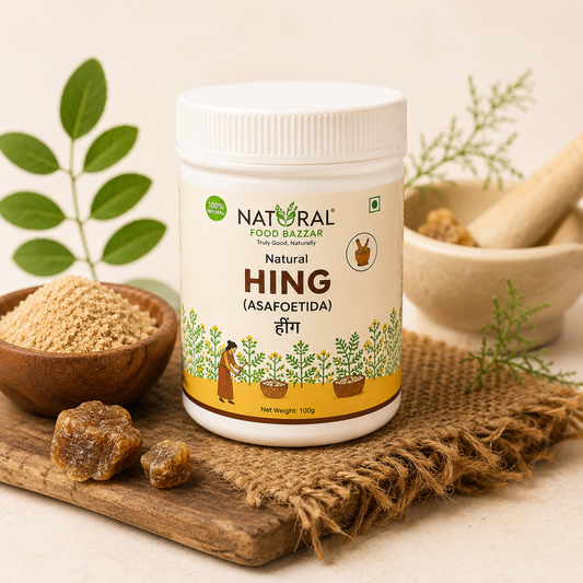 Natural Hing (Asafoetida) | हिंग | Natural Food Bazzar®