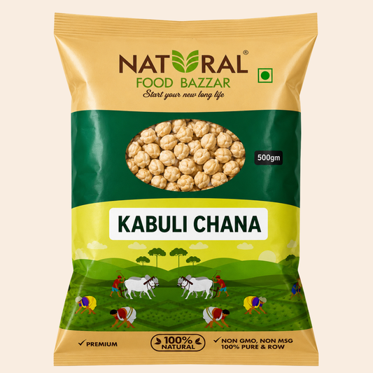 Natural Kabuli Chana | काबुली चणे | Natural Food Bazzar®